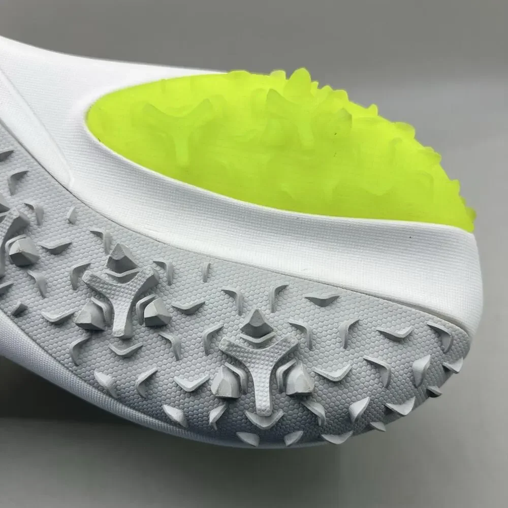 G/FORE G/18 Spikeless Golf Shoes Men Size 15 White Neon Green Comfort Sneakers